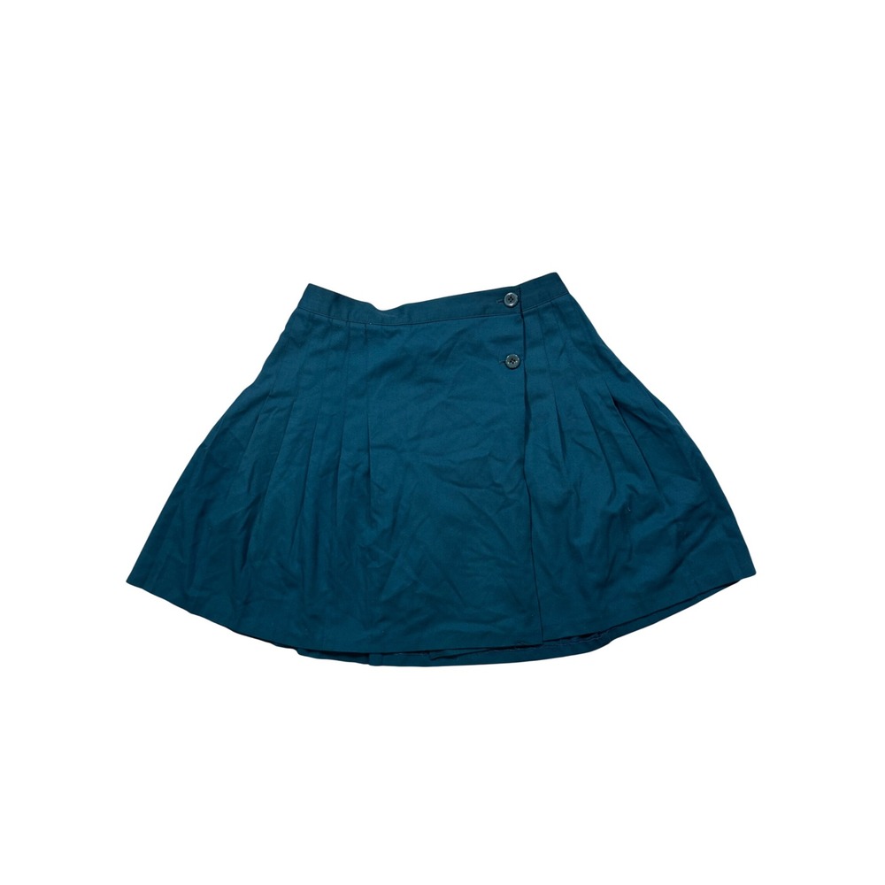 Tracy Evans Pleated Wrap Skirt Teal